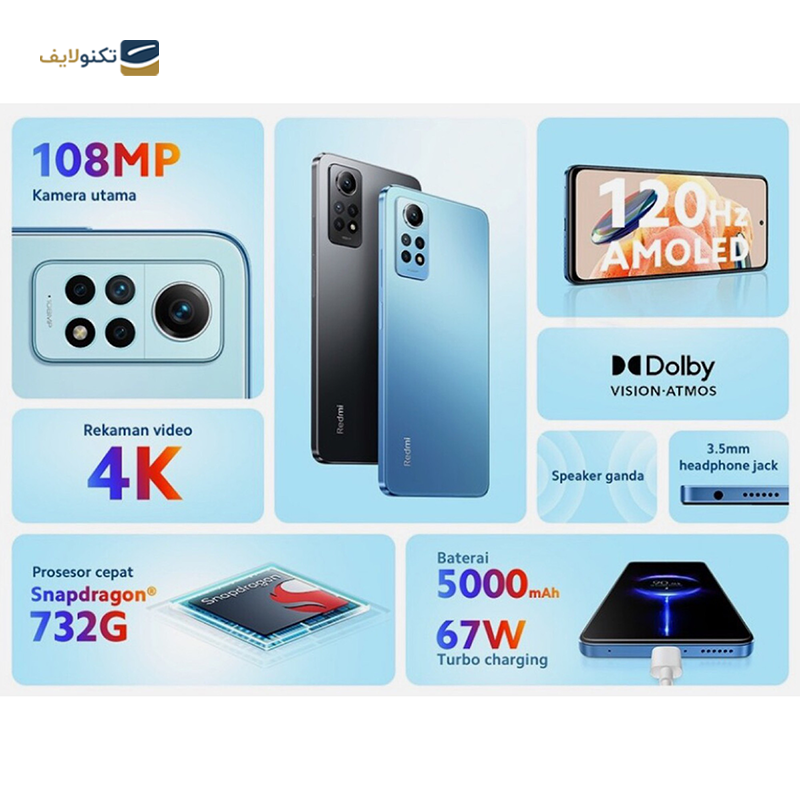 گوشی موبایل شیائومی Redmi Note 12 Pro (2209116AG) ظرفیت 256 گیگابایت رم 8 گیگابایت - Gallery 2