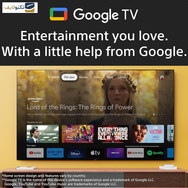 تلویزیون سونی LED اینچ 75 مدل KD-75X85L - Gallery 3