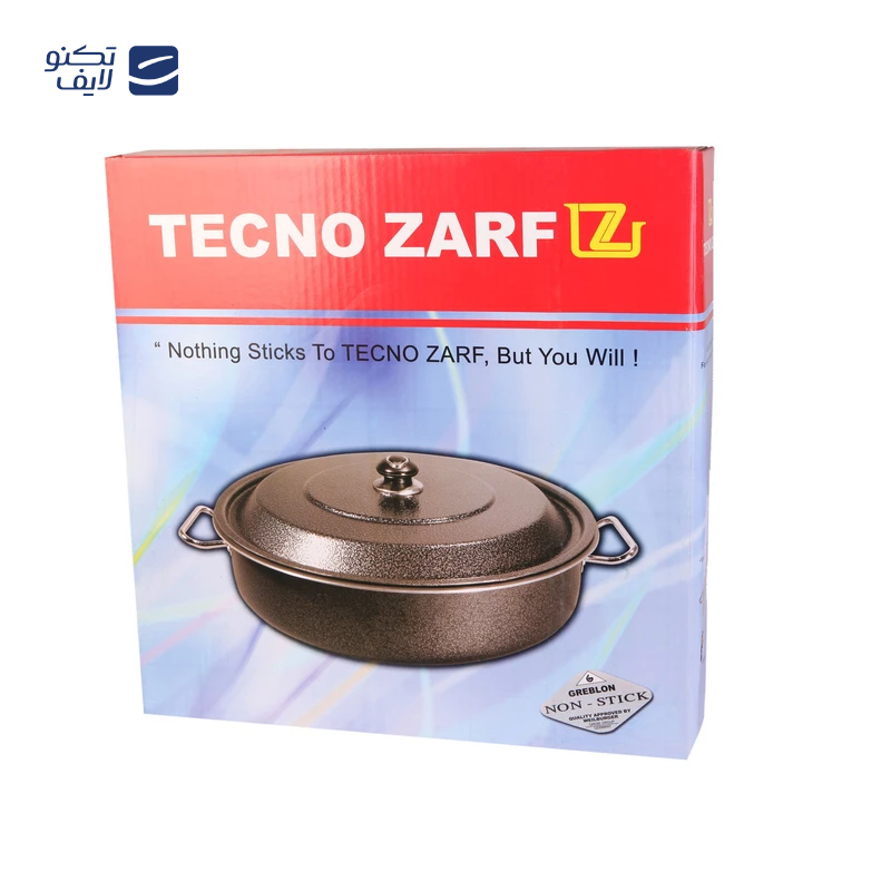 تابه دو دسته تکنو مدل آنتیک سایز 45 - Gallery 3