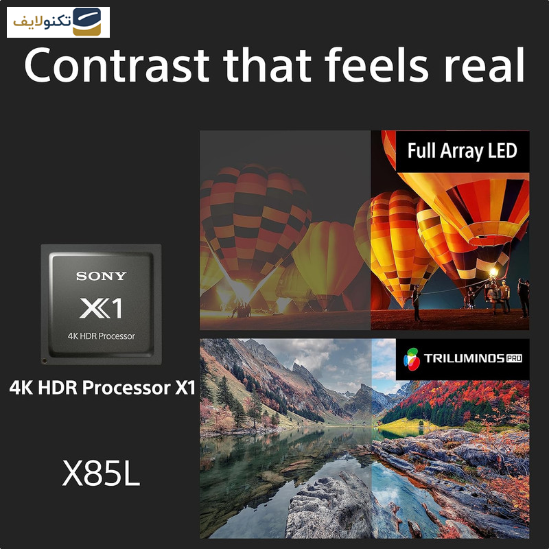 تلویزیون سونی LED اینچ 75 مدل KD-75X85L - Gallery 4