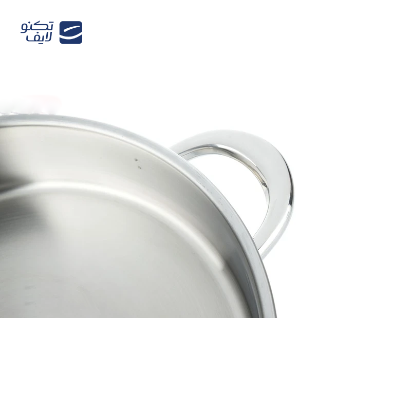 تابه استیل پارس استیل مدل 280 دسته فلزی کوتاه - Gallery 4